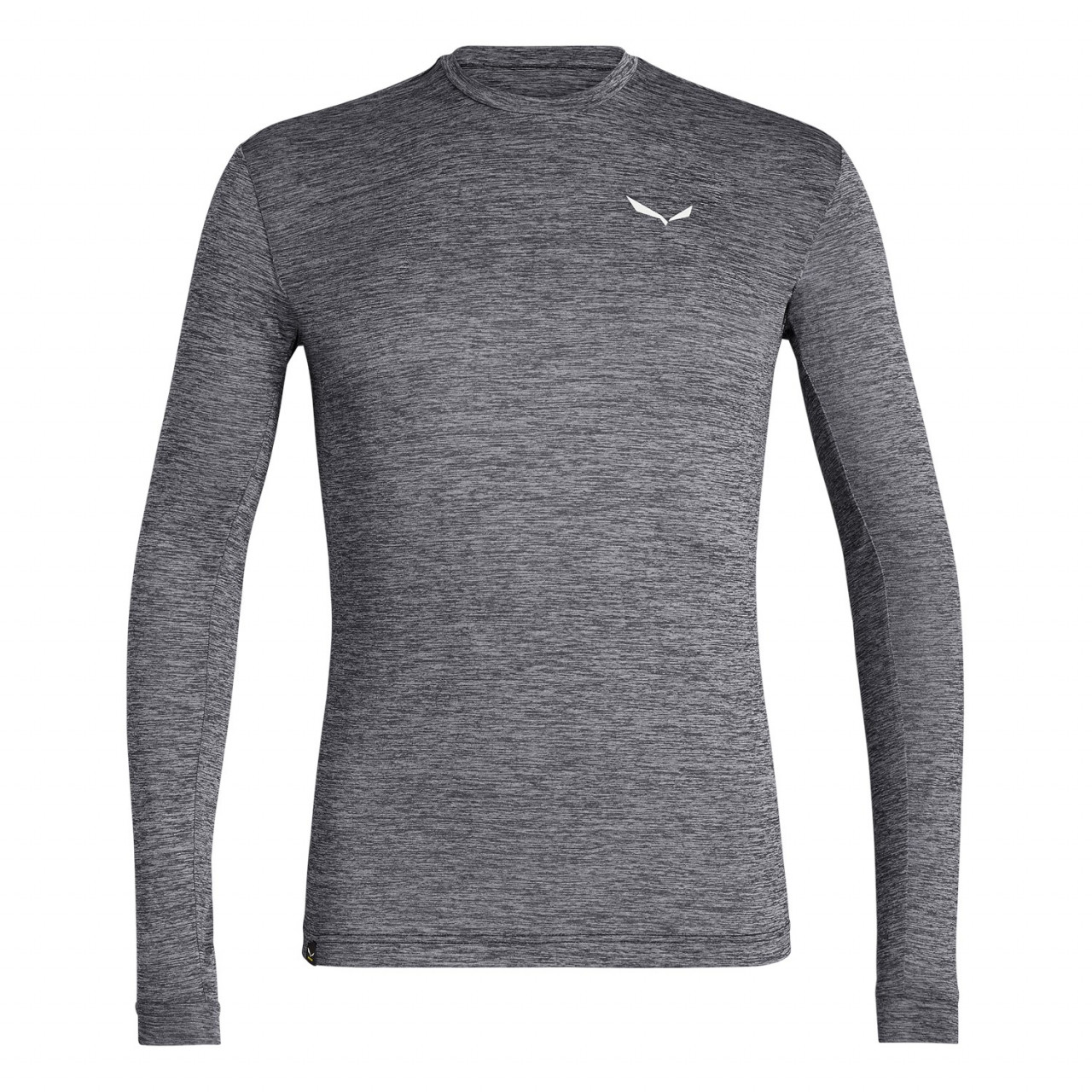 Camisetas Hombre Chile - Salewa Puez Melange Dry Long Sleeve - Gris - EQJI-73089